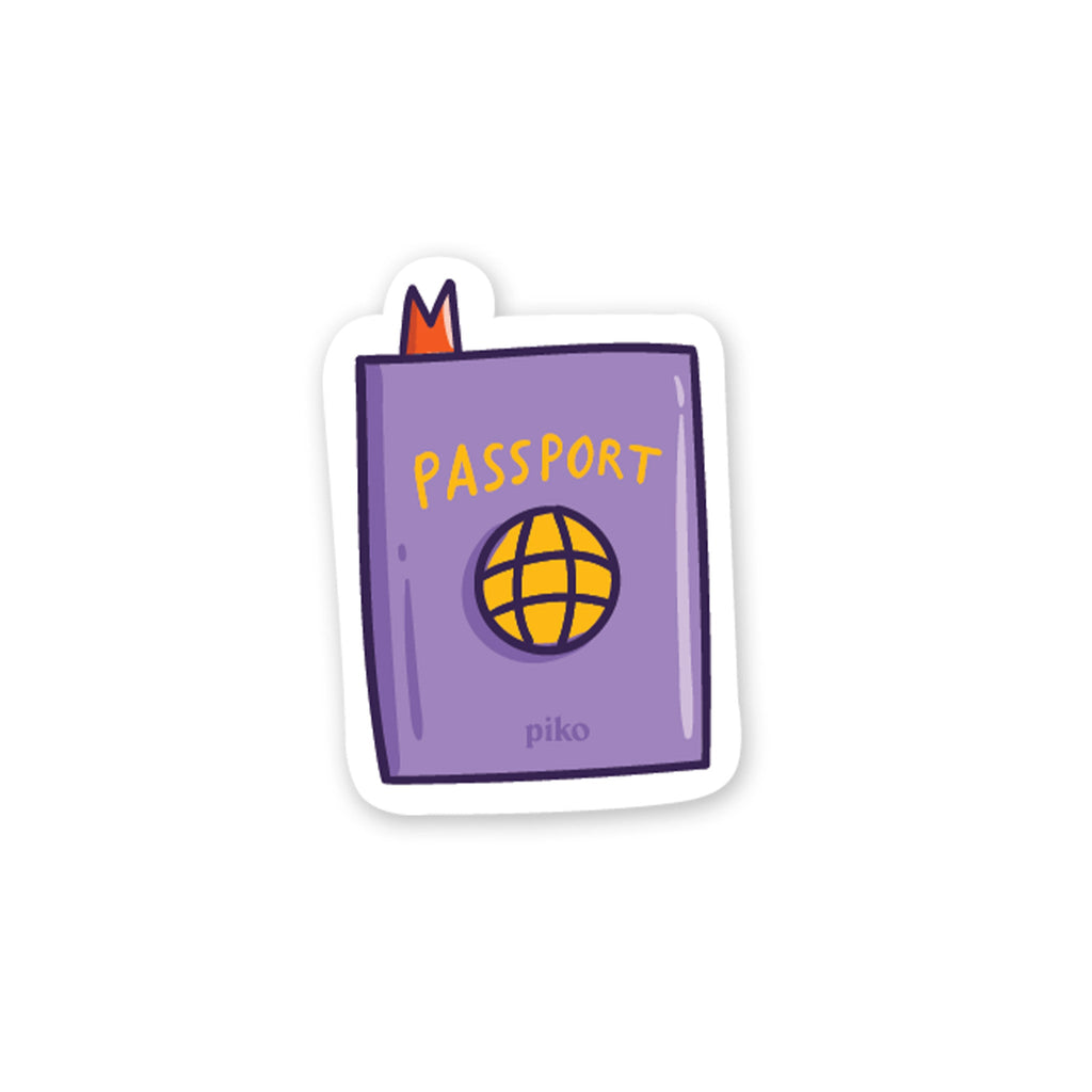 Decal Sticker / Passport - The Piko Shop