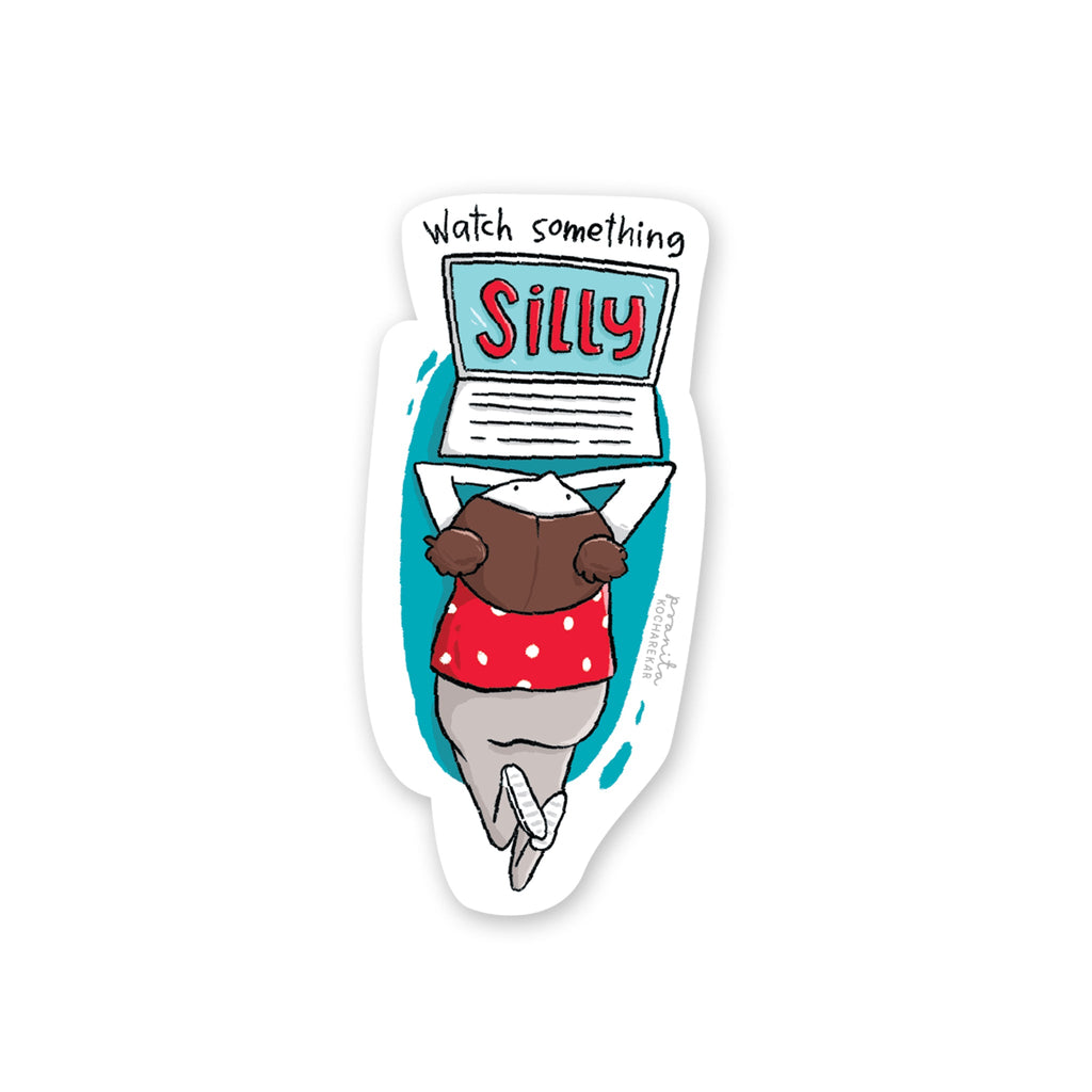 Decal Sticker / Silly TV - The Piko Shop