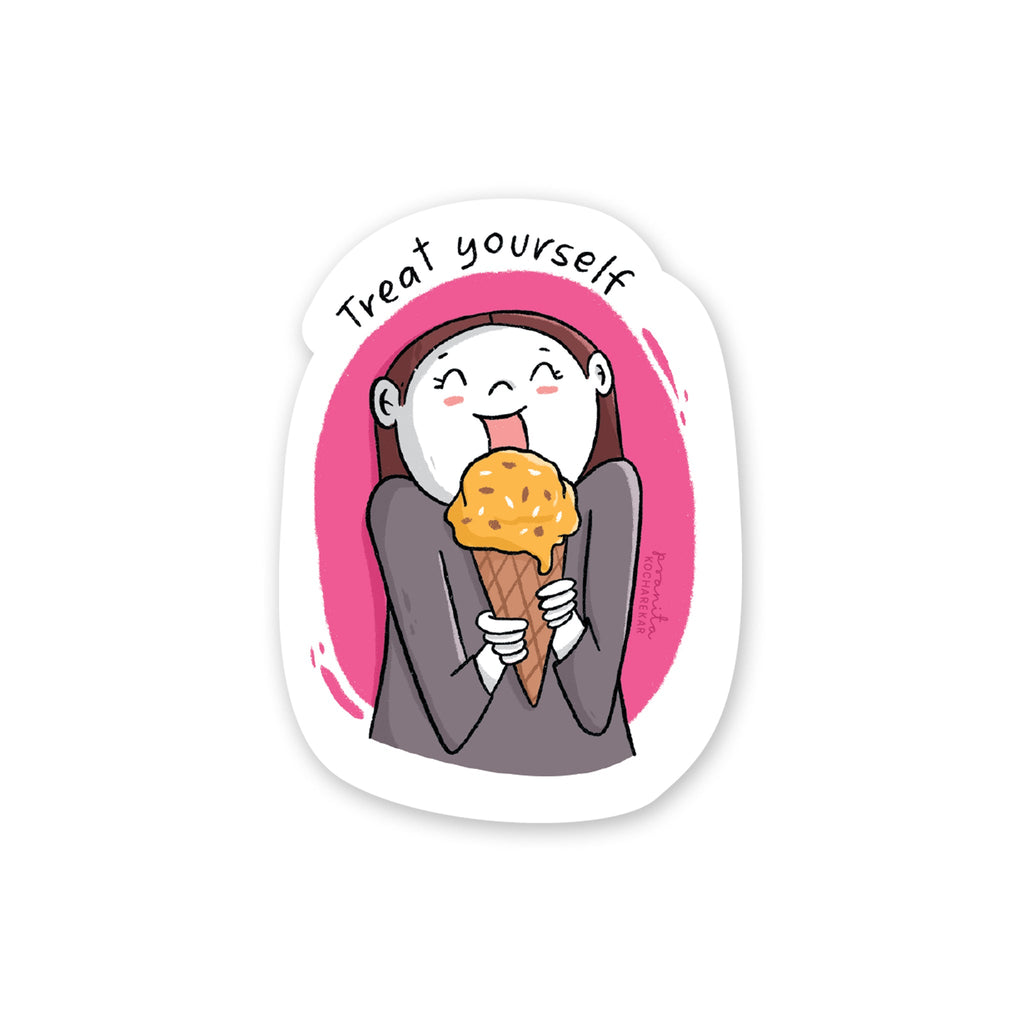 Decal Sticker / Treat Yourself - The Piko Shop