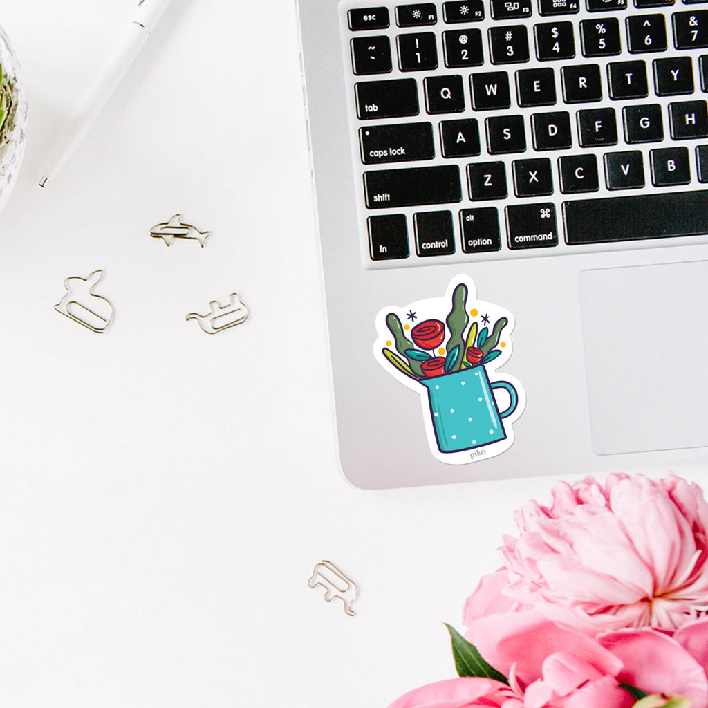 Decal Stickers / Floral - Set of 3 - The Piko Shop