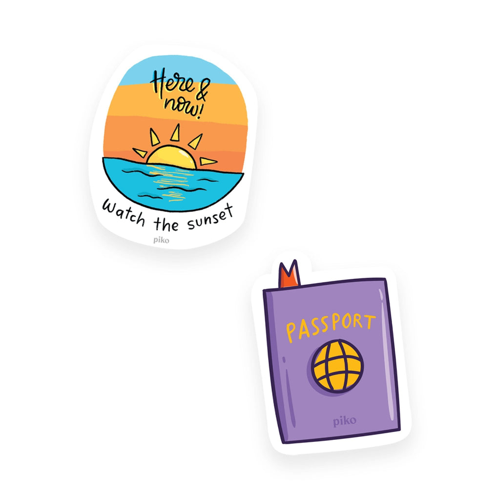 Decal Stickers / Wanderlust - Set of 2 - The Piko Shop