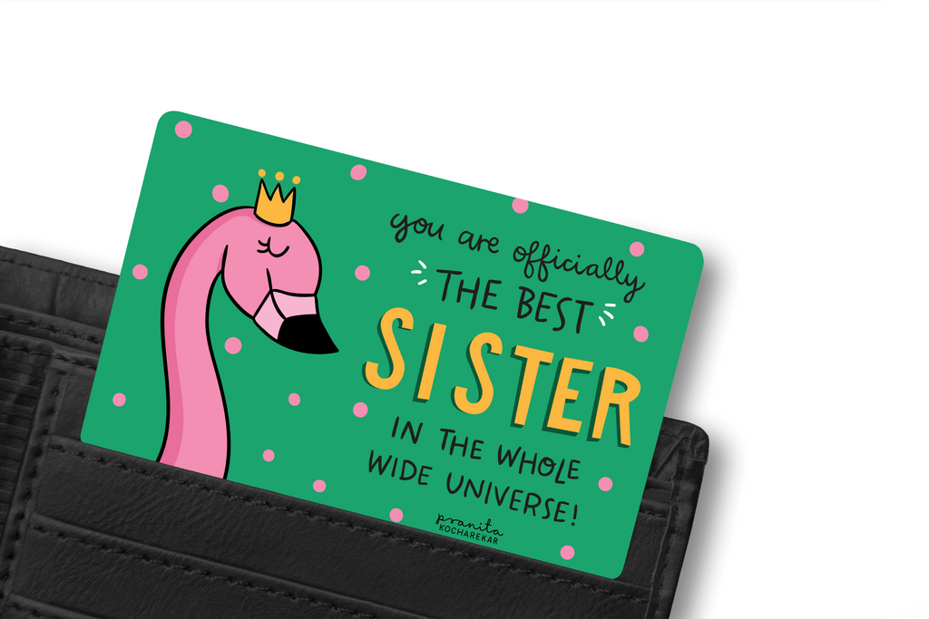 Wallet Card / Best Sister - The Piko Shop
