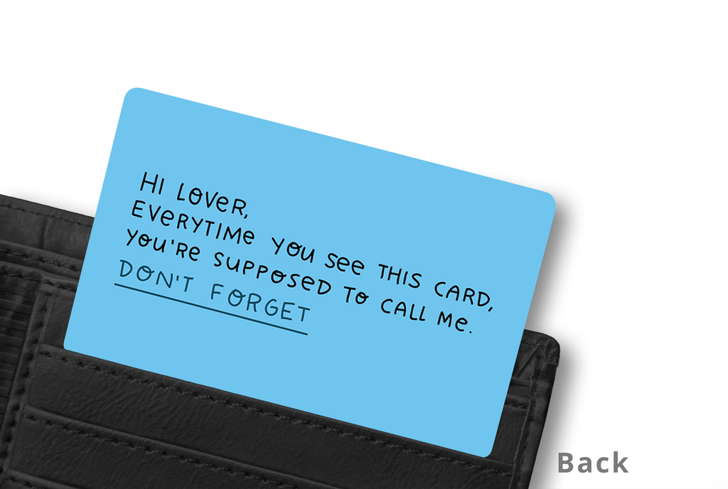 Wallet Card / Hey Lover - The Piko Shop